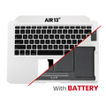 Topcase mit Akku Tastatur für MacBook Air 13" A1466 OEM B/C