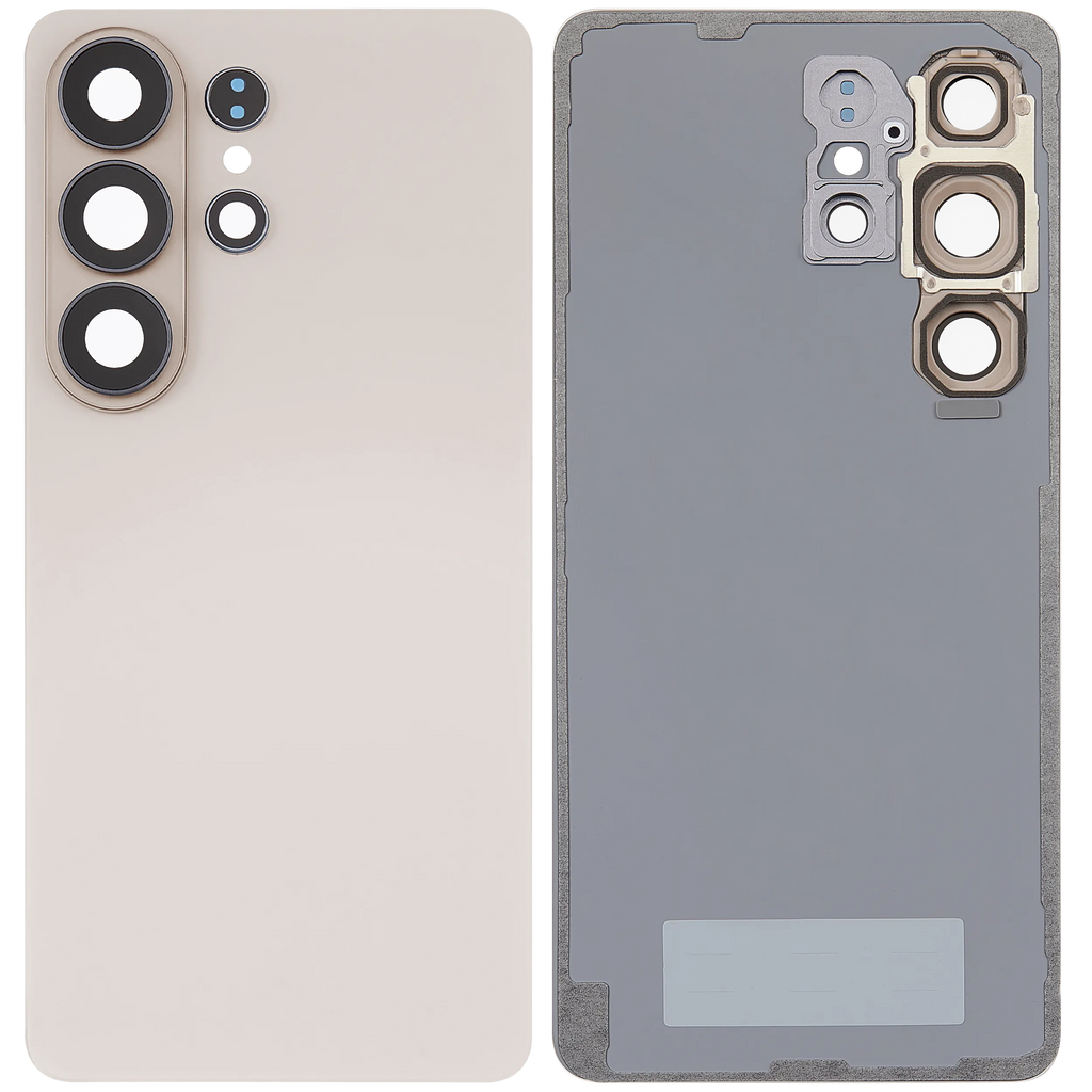 Backcover Glass mit Camera Lens für Samsung Galaxy S26 Ultra (Aftermarket Plus) (Pink Gold)