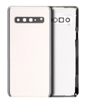 Back Cover with Camera Lens for Samsung Galaxy S10 5G (Service Pack) (Crown Silver)