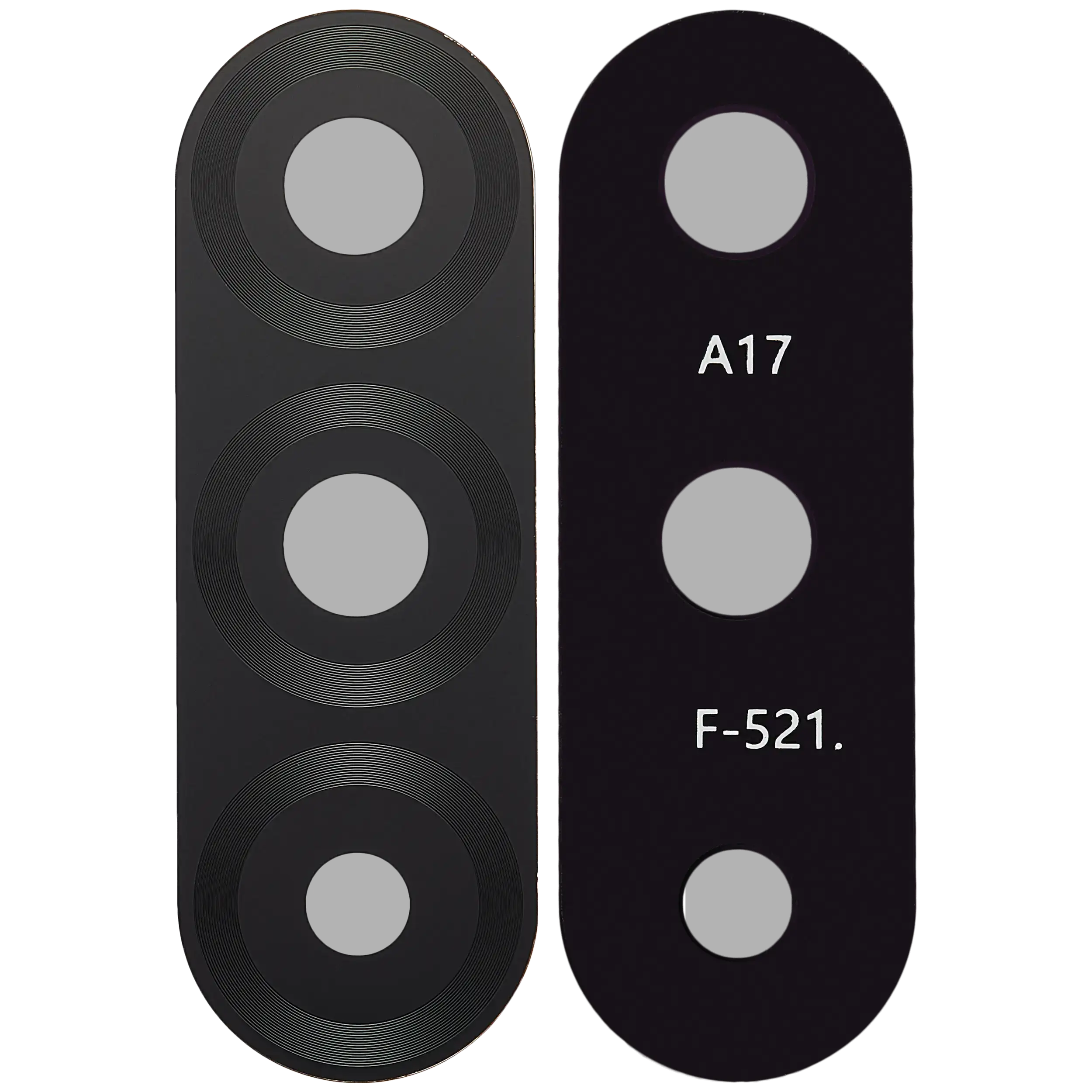 Kameralinse hinten (Glass Only) mit Adhesive für Samsung Galaxy A17 4G (A175 / 2025) / A17 5G (A176 / 2025) (2 Piece Set) (Premium)