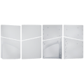 Faceplate-Abdeckung Sony PS5 Slim Disc Edition Weiß