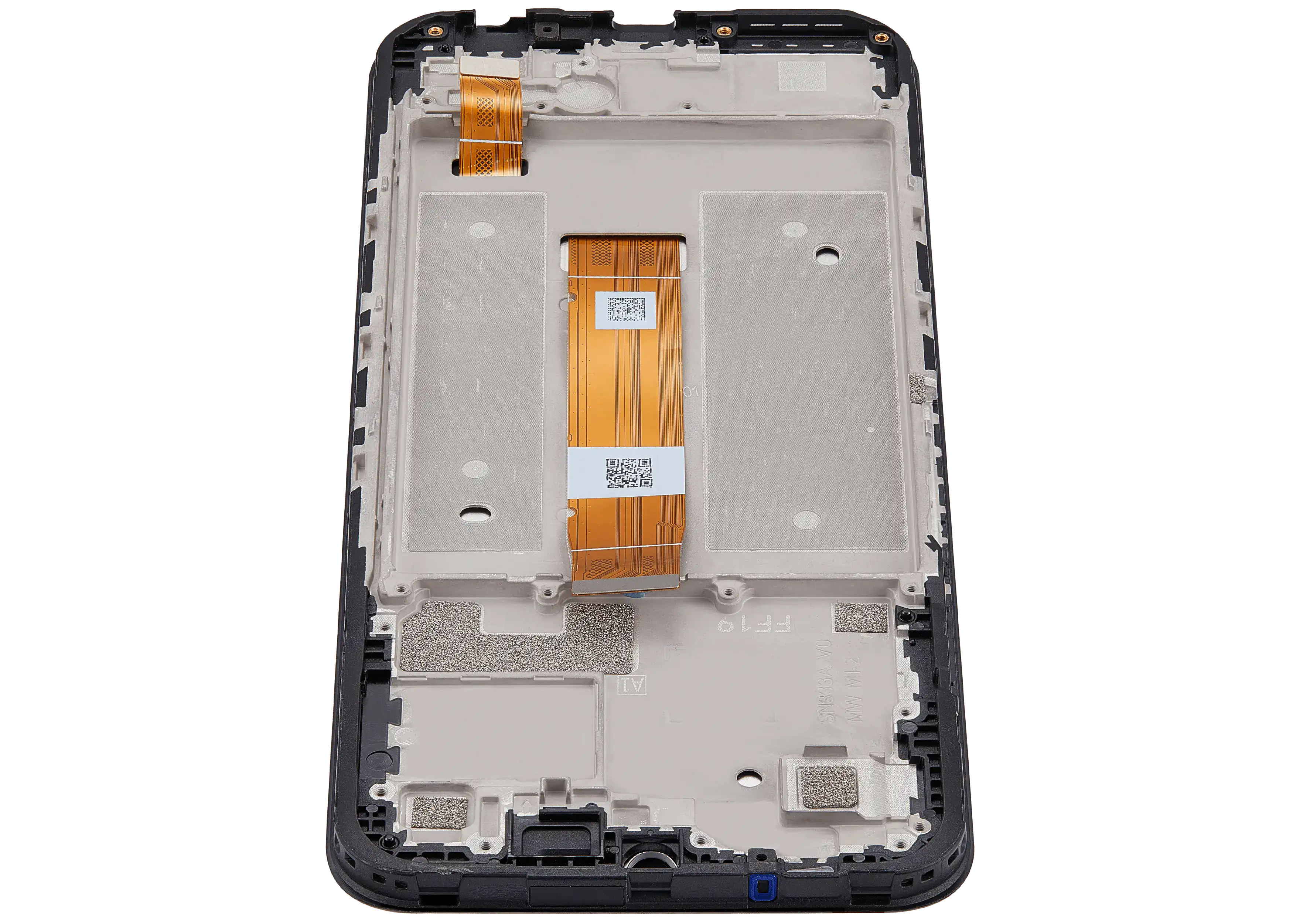 LCD-Display mit Rahmen für Cricket lcon Plus (2026) (SN333C) / AT&T Verge 2 5G (Refurbished) (Alle Farben)