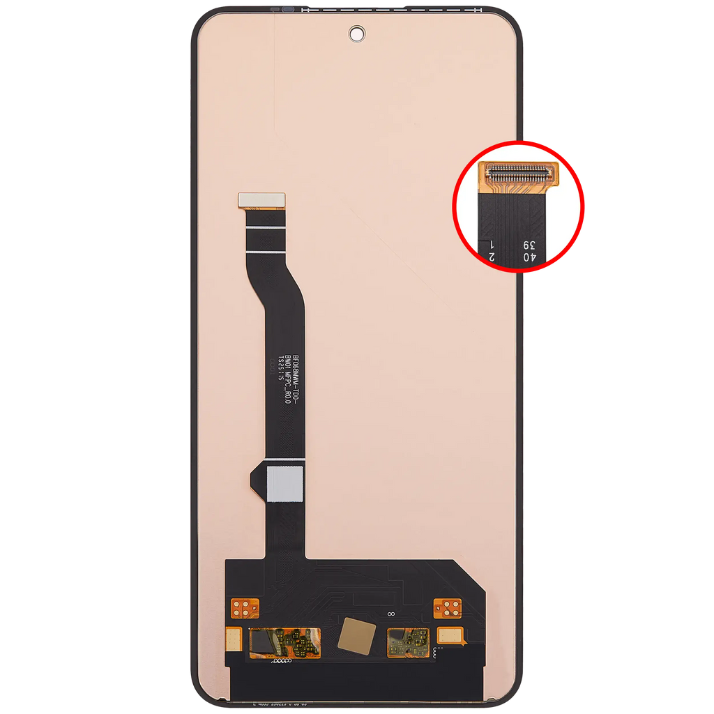 OLED-Display ohne Rahmen für Nothing Phone (3a) / (3a) Pro / CMF Phone 2Pro(Refurbished) (Alle Farben)