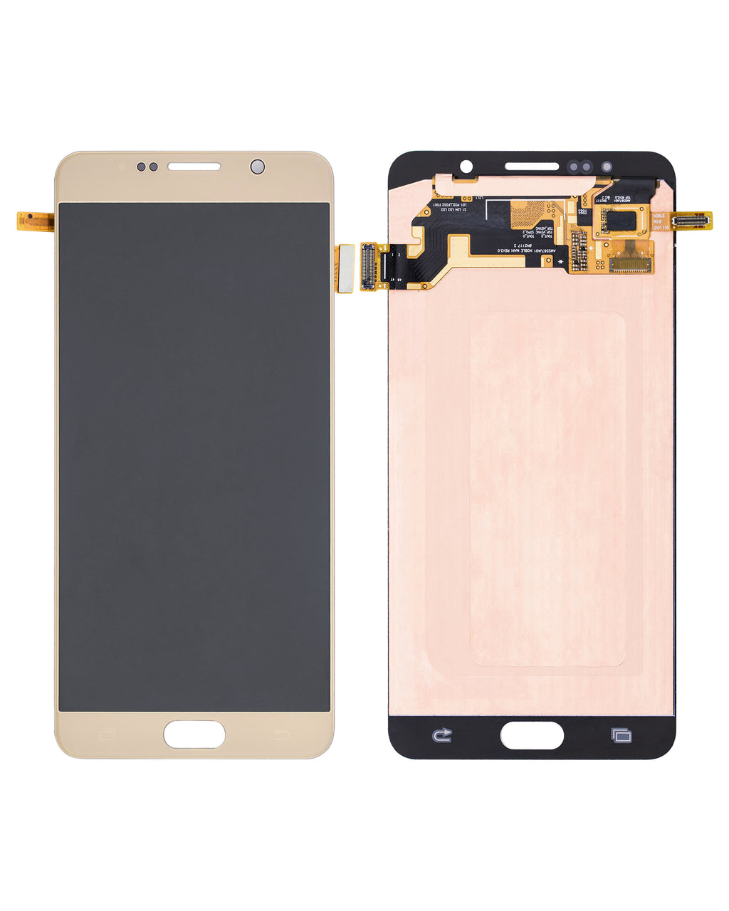 OLED-Display ohne Rahmen für Samsung Galaxy Note 5 (Service Pack) (Gold Platinum)