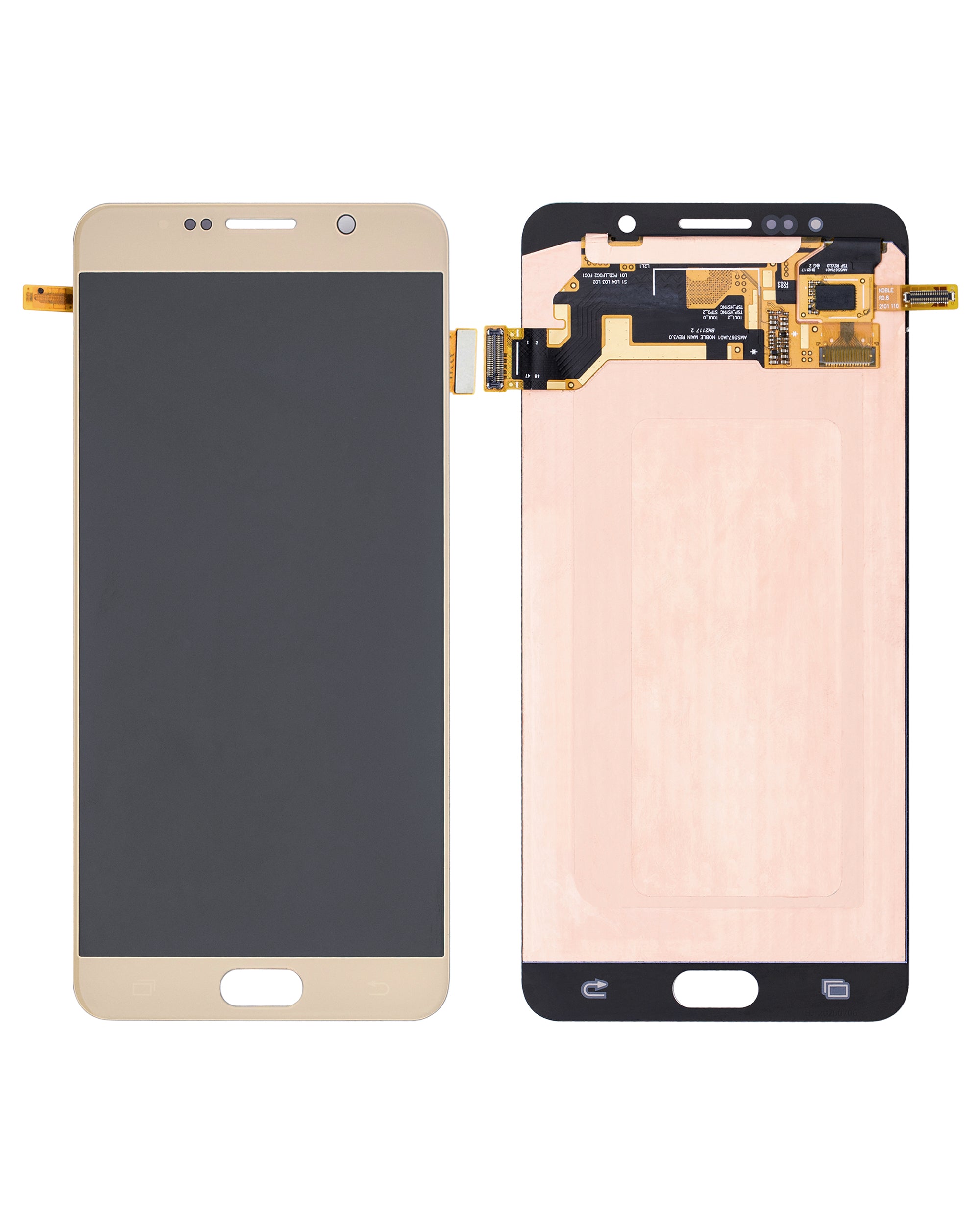 OLED-Display ohne Rahmen für Samsung Galaxy Note 5 (Service Pack) (Gold Platinum)