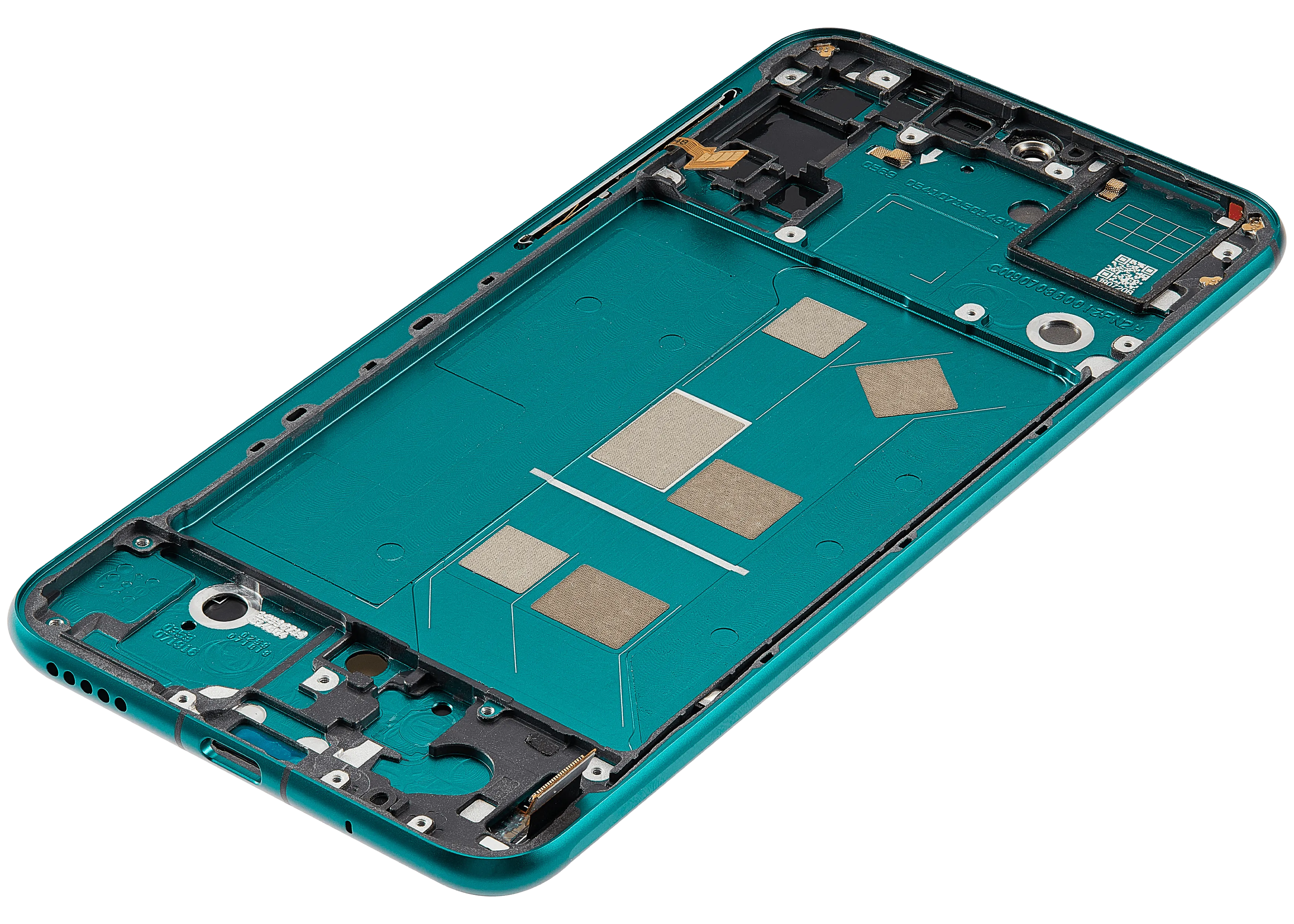 OLED-Display mit Rahmen für Huawei Nova 5 (2019) / Nova 5 Pro (2019) (Refurbished) (Grün)