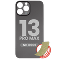 Backcover mit 3M-Kleber für iPhone 13 Pro Max Graphite ohne Logo