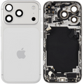 Backcover/Rahmen mit Ladebuchse Flex & Small Parts für iPhone 17 Pro (US-Version) (gebrauchter OEM-Ausbau, Qualität B) (Silber)