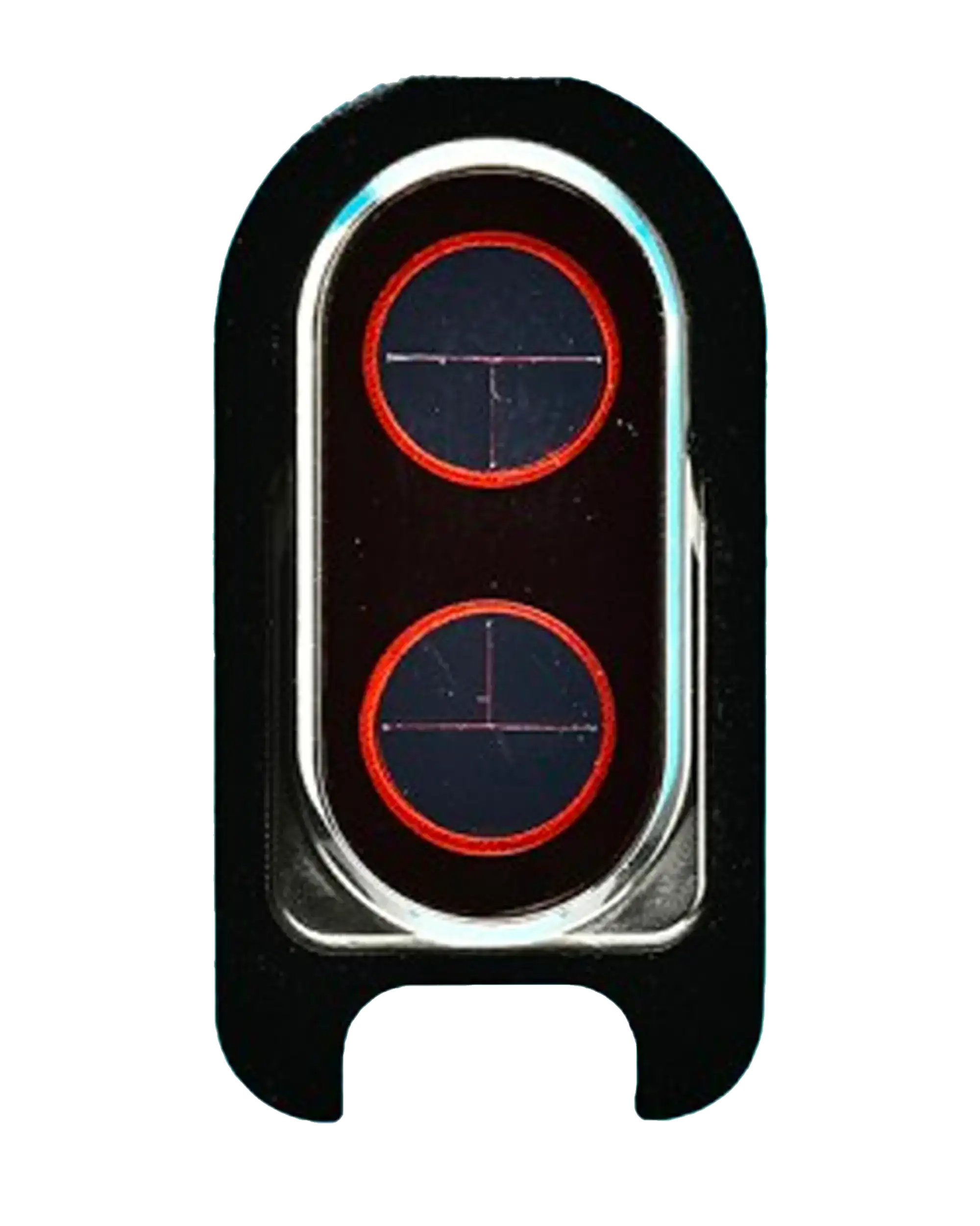 Rear Camera Bezel with Holder (Bezel Only) for OnePlus 6 (A6000 / A6003) (Original OEM) (Amber Red)