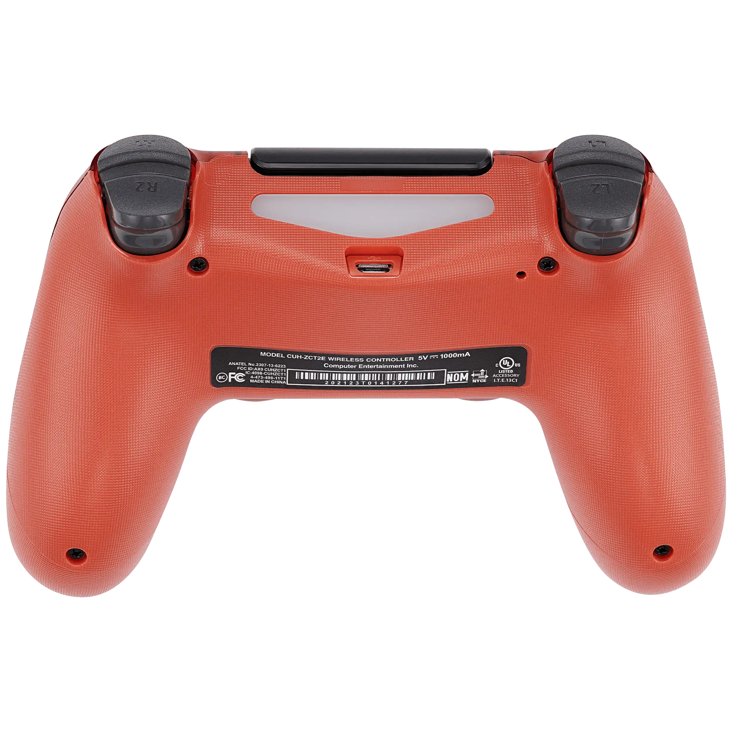 DoubleShock 4 Wired Controller für Playstation 4 (Crystal Red)