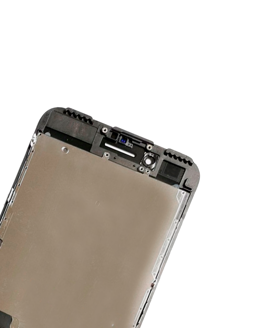 LCD-Display mit Stahlplatte für iPhone 7 Plus (Refurbished: Toshiba) (Schwarz)