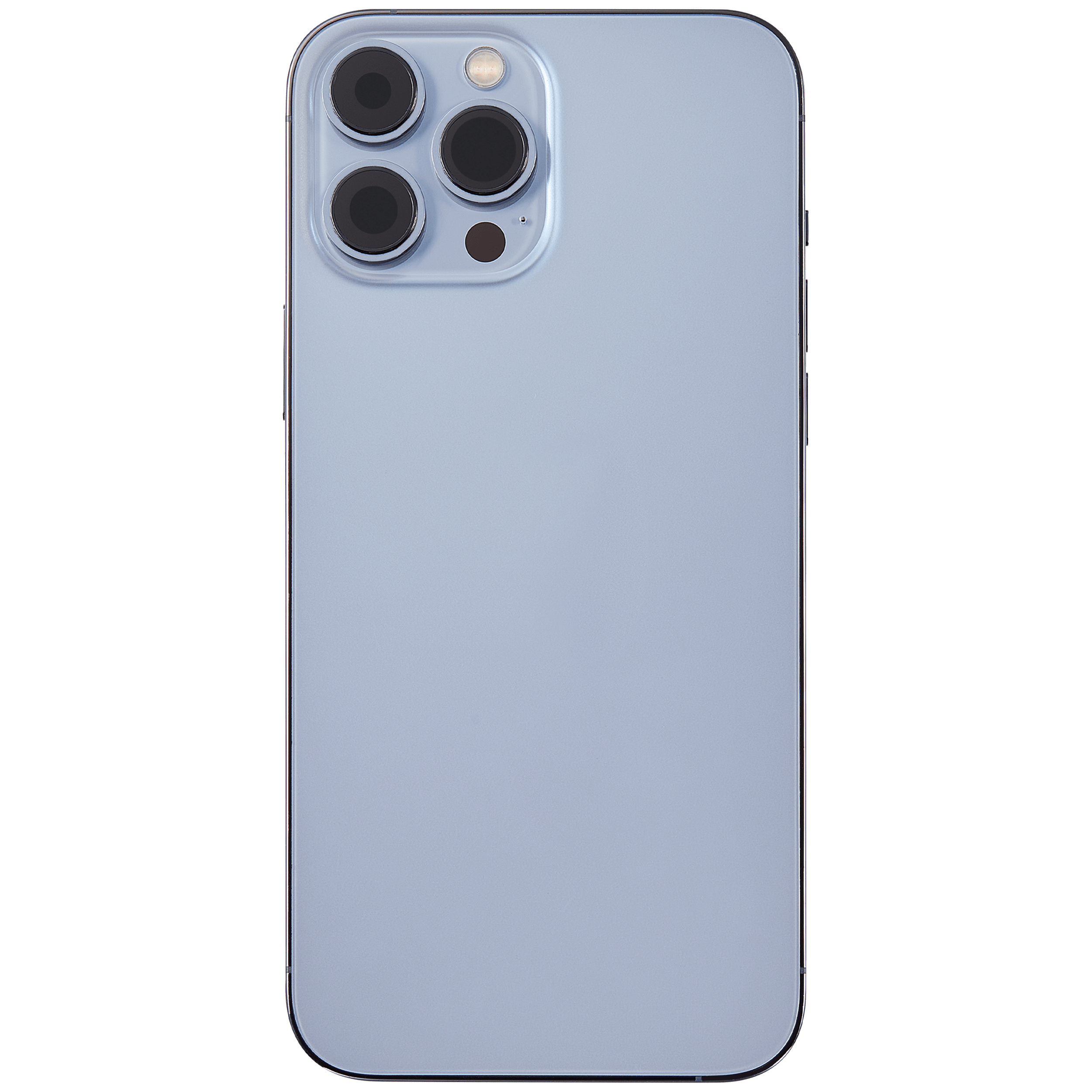 Backcover/Rahmen mit Small Parts für iPhone 13 Pro Max (EU / Global Version) (gebrauchter OEM-Ausbau, Qualität B) (Sierra Blau)