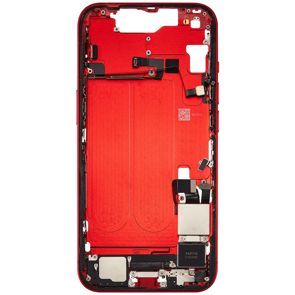 Original Apple-Ausbau C gebraucht – iPhone 14 US Version Rahmen Rot