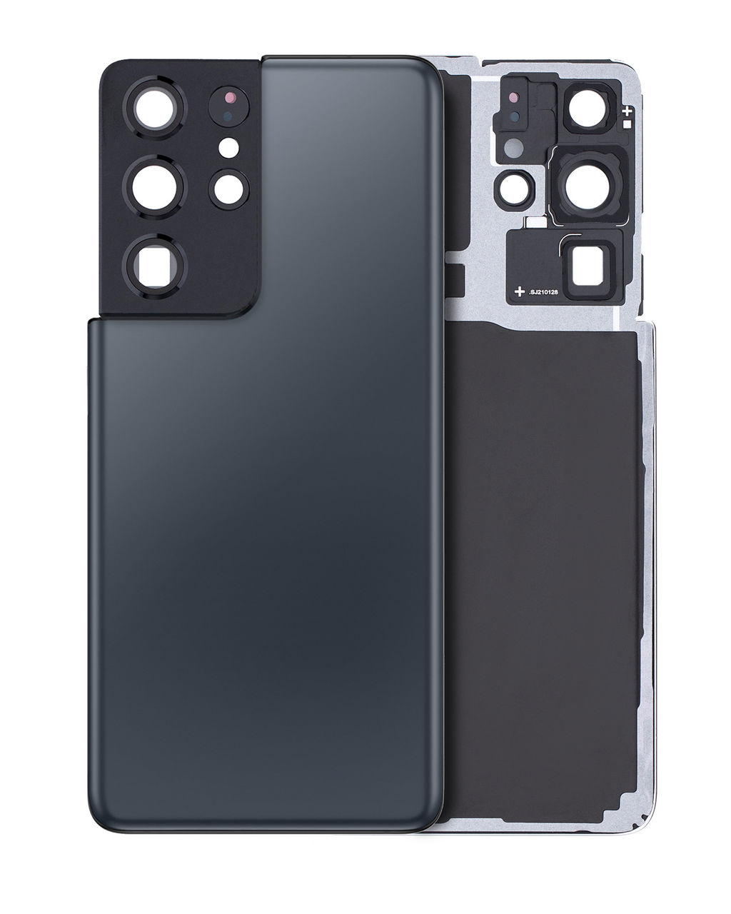 Back Cover with Camera Lens for Samsung Galaxy S21 Ultra (Service Pack) (Phantom Navy)
