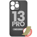 Back Cover with 3M Adhesive for iPhone 13 Pro (No Logo / Large Camera Opening) (Graphite)