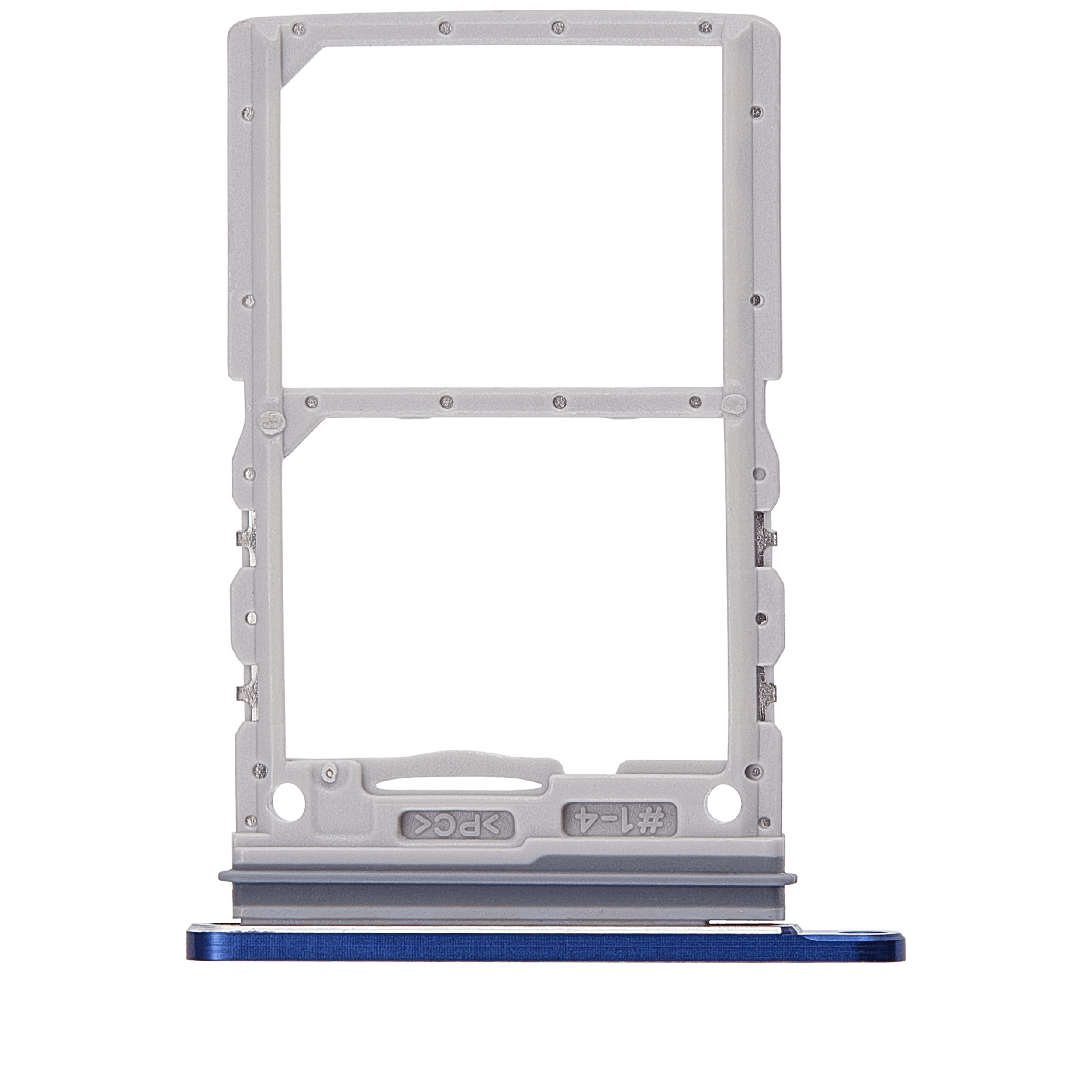 Dual Sim Card Tray für Samsung Galaxy Z Flip 7 5G (F766) (Blue Shadow)