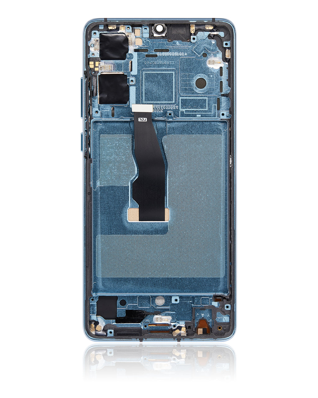 LCD-Display mit Rahmen für Huawei P30 (Aftermarket: Incell) (Aurora)