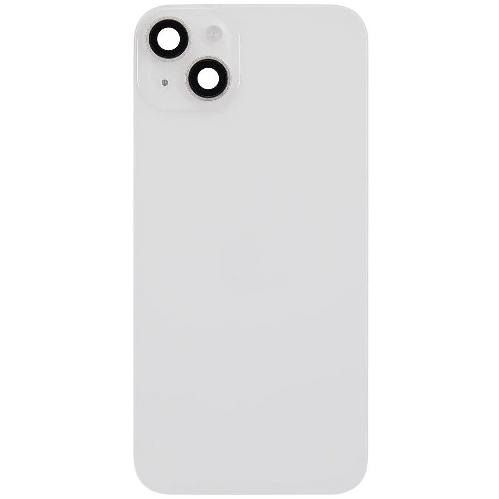 Backcover mit MagSafe Magnet & NFC & Blitz-Flexkabel für iPhone 14 Plus (gebrauchter OEM-Ausbau, Qualität B) (Starlight)