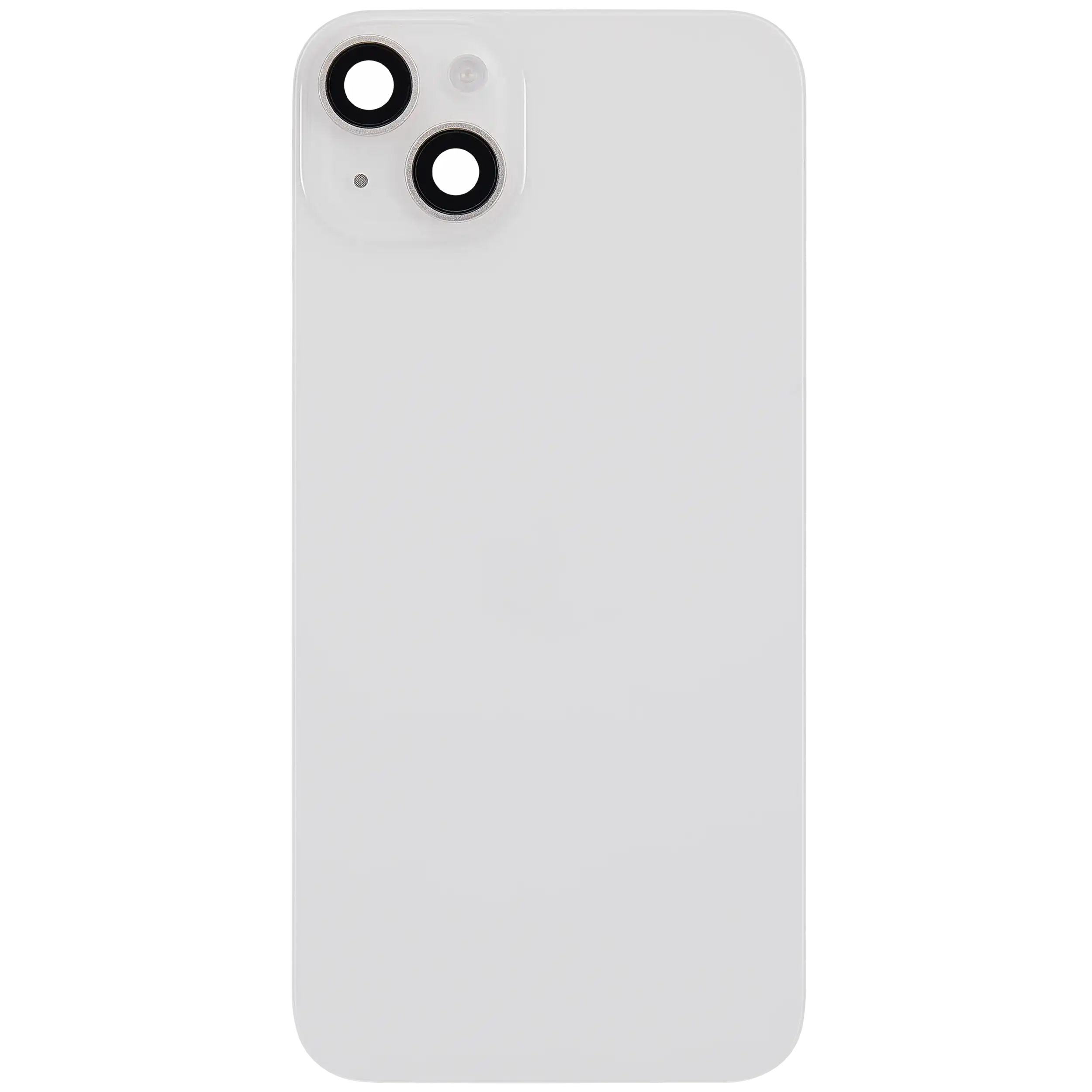 Backcover mit MagSafe Magnet & NFC & Blitz-Flexkabel für iPhone 14 Plus (gebrauchter OEM-Ausbau, Qualität B) (Starlight)