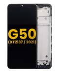 LCD Display with Frame for Motorola Moto G50 (XT2137 / 2021) (Refurbished) (All Colors)