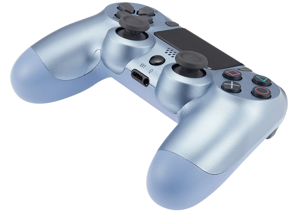 DoubleShock 4 Wired Controller für Playstation 4 (Titanium Blau)