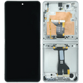 Inner OLED-Display mit Rahmen für Samsung Galaxy Z Flip 7 5G (US-Version) (Refurbished) (Weiß)