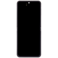 Inner OLED-Display mit Rahmen Compatible für Samsung Galaxy Z Flip 7 FE 5G (F761) (US & International) (Refurbished) (Silver Shadow)
