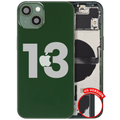 Backcover/Rahmen mit Small Parts für iPhone 13 (US-Version) (gebrauchter OEM-Ausbau, Qualität A) (Grün)