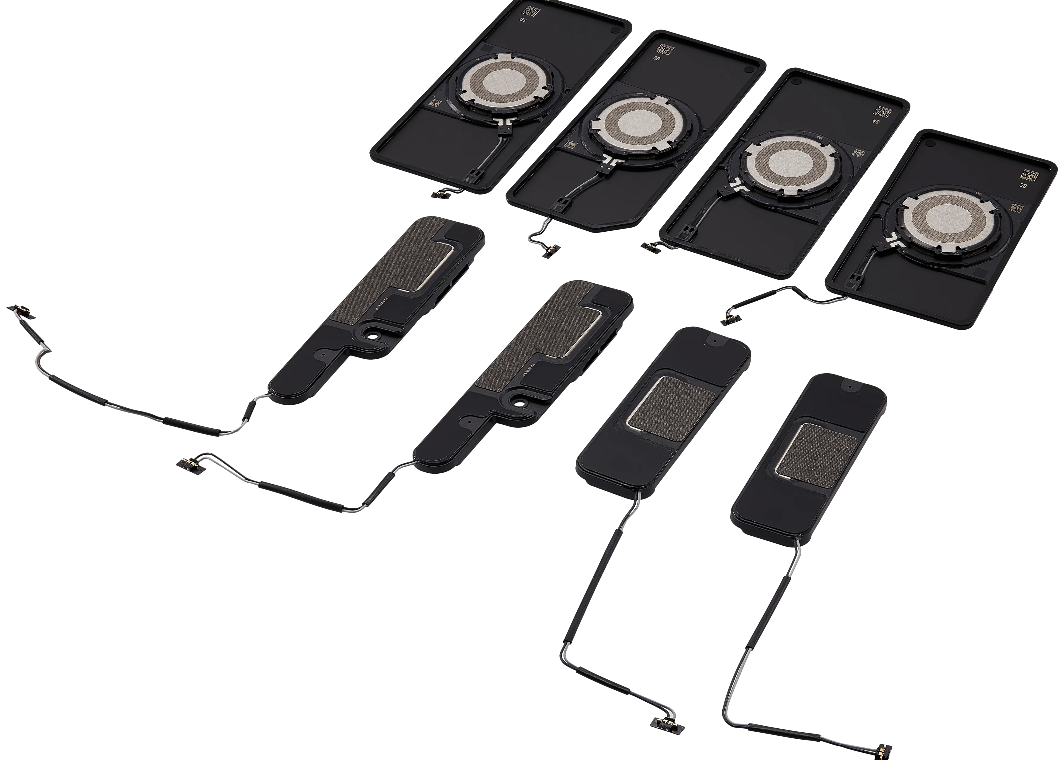 Loudspeaker für iPad Pro 13" 7th Gen (2024) (8 Piece Set) (WiFi / Cellular)