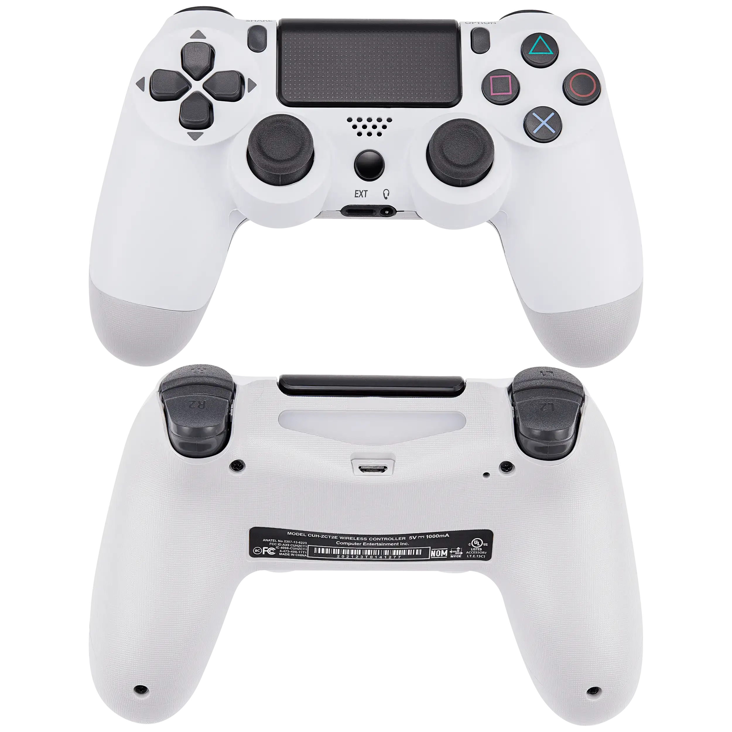 DoubleShock 4 Wired Controller für Playstation 4 (Weiß)