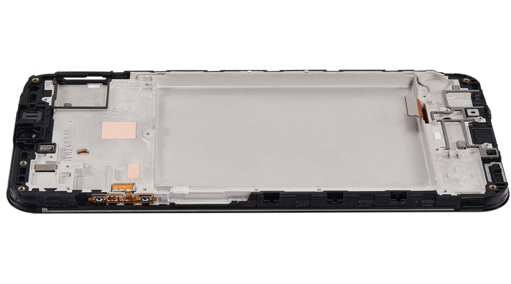 OLED-Display mit Rahmen Compatible für Samsung Galaxy A15 4G (A155 / 2023) / A15 5G (A156 / 2023) (6.36")(Aftermarket Plus) (Alle Farben)
