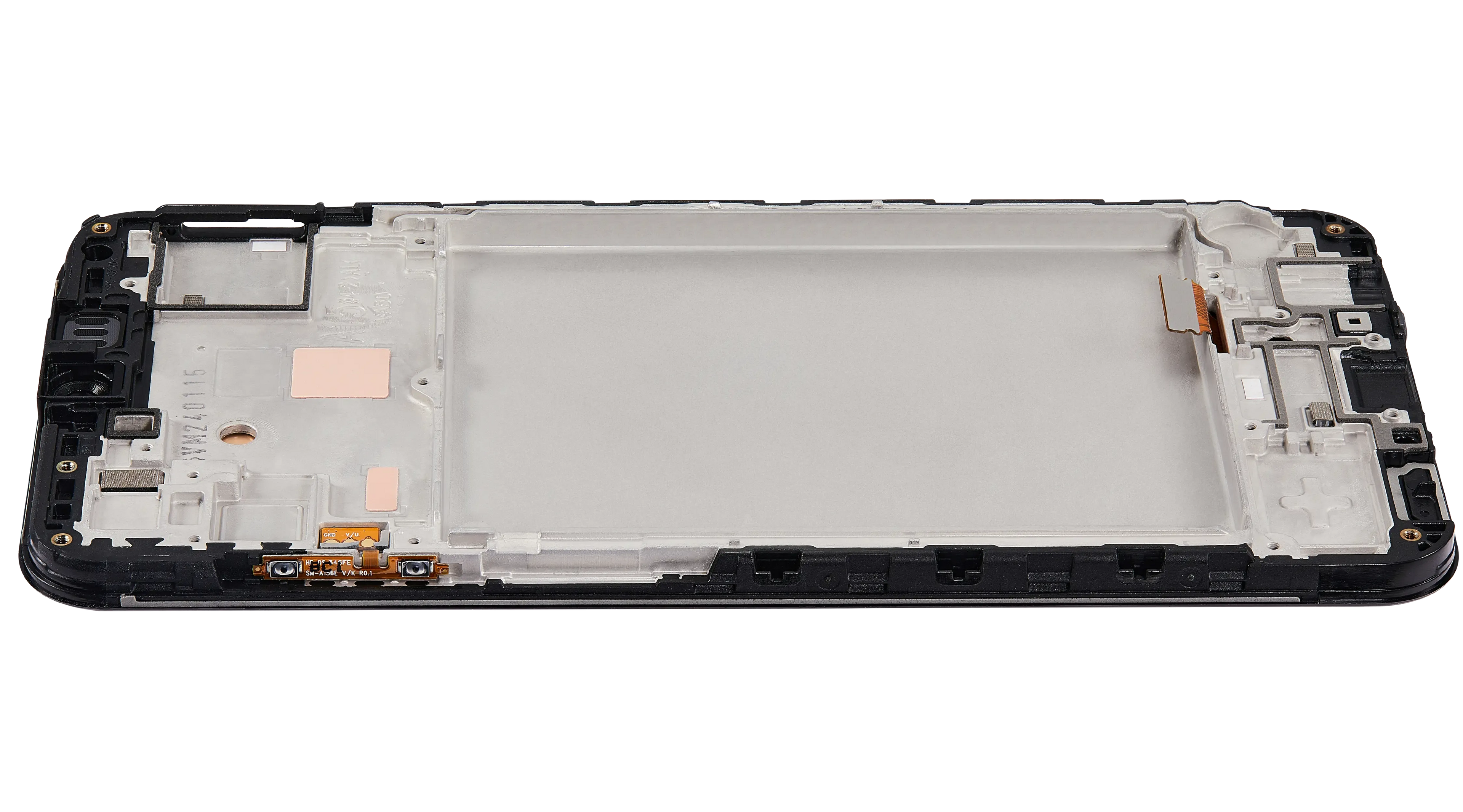 OLED-Display mit Rahmen Compatible für Samsung Galaxy A15 4G (A155 / 2023) / A15 5G (A156 / 2023) (6.36")(Aftermarket Plus) (Alle Farben)