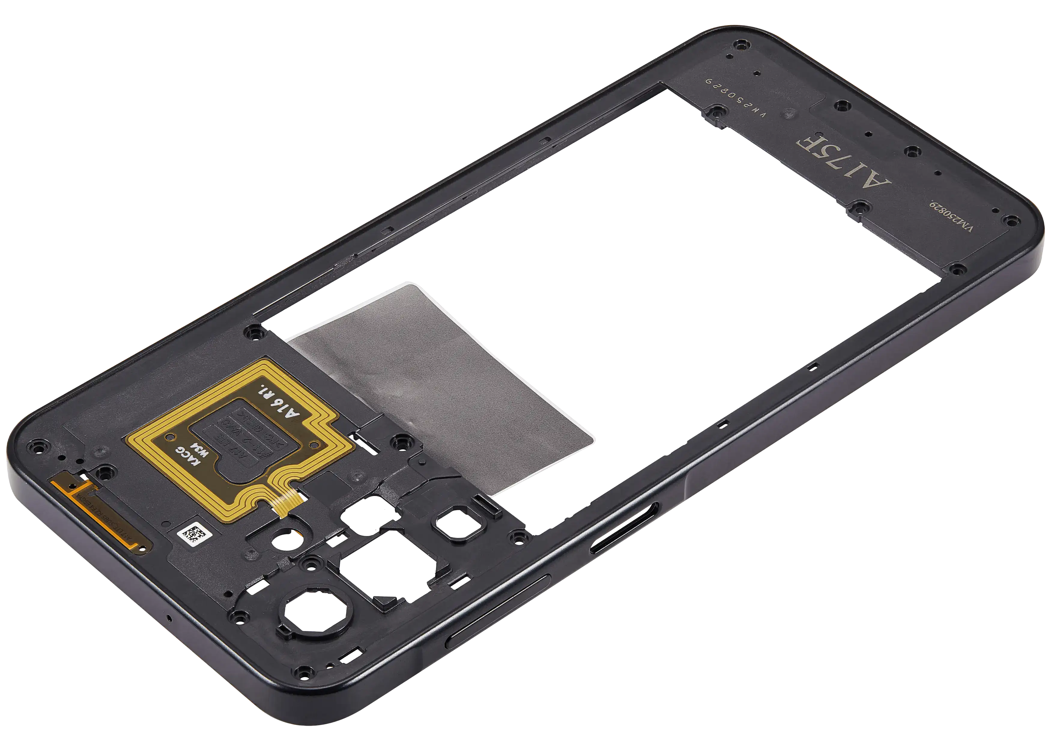 Midframe/Rahmen für Samsung Galaxy A17 4G (A175 / 2025) (Schwarz)