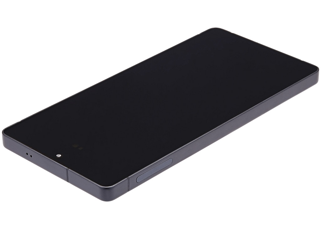 OLED-Display mit Rahmen für Samsung Galaxy S25 Ultra 5G (US & International) (Aftermarket Pro) (120Hz) (Titanium Jet Black)