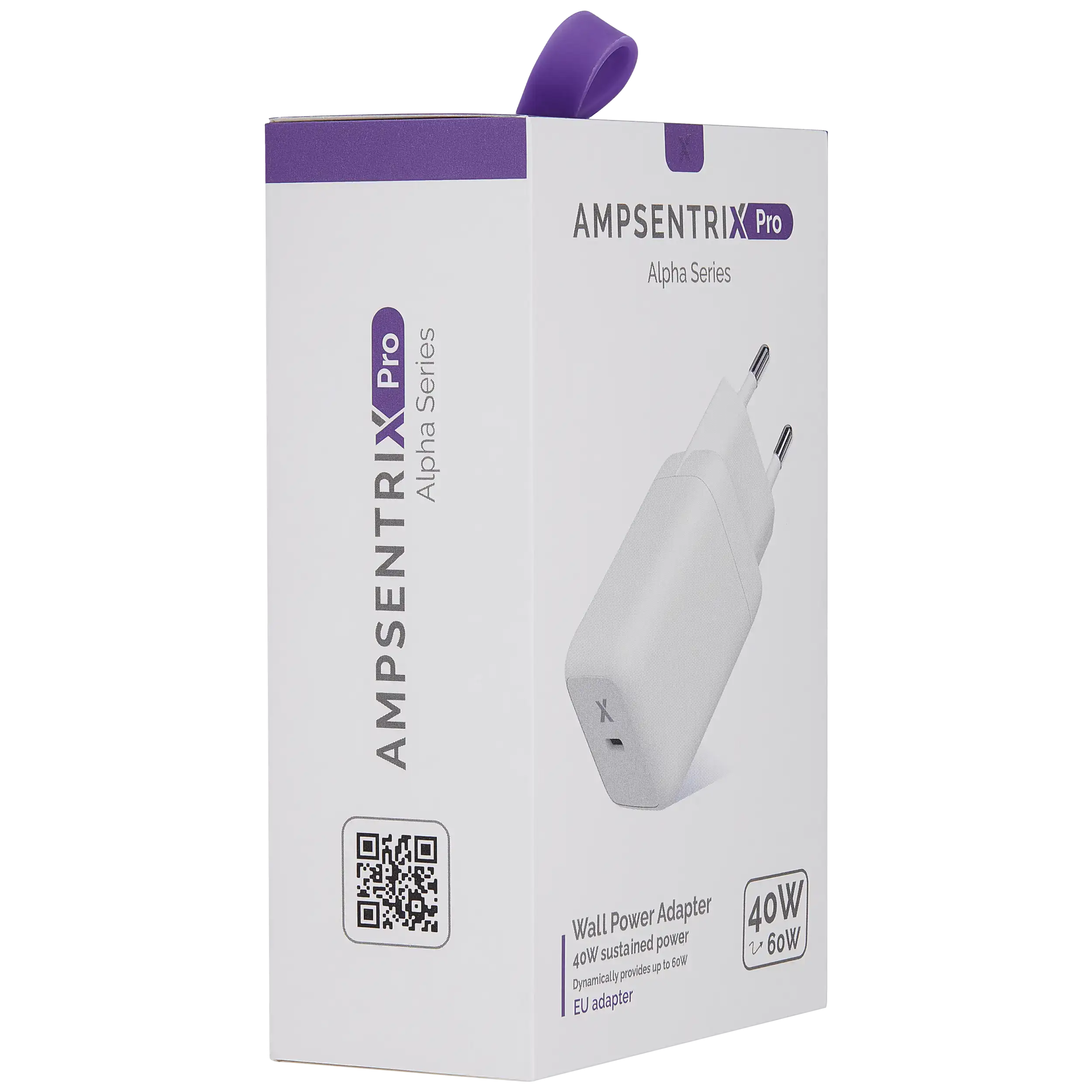 40W USB Type C Wall Power Adapter (220V EU) (AmpSentrix)