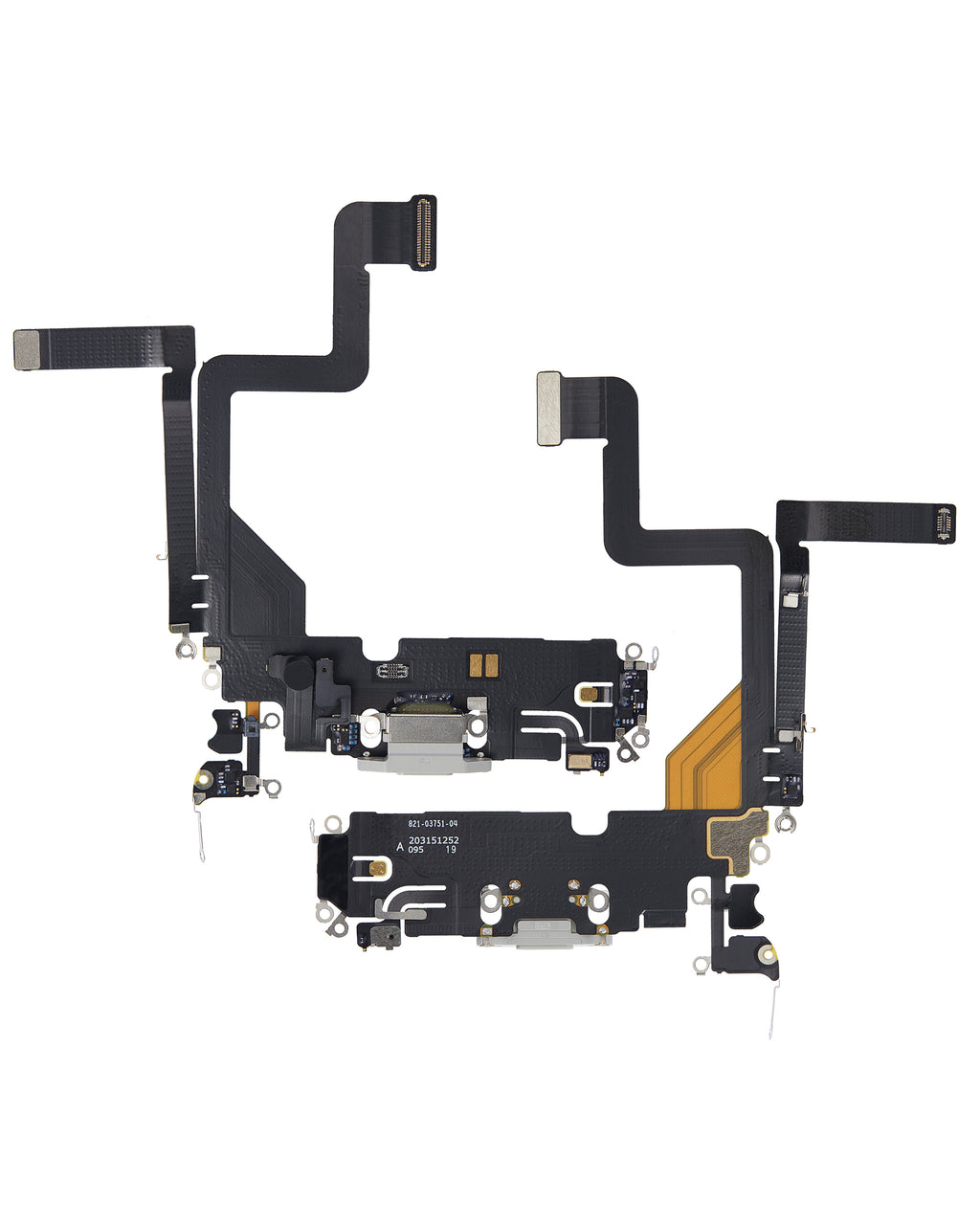 Ladebuchse-Flexkabel für iPhone 14 Pro (Premium) (Silber)