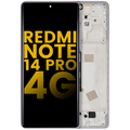 OLED Display with Frame for Xiaomi Redmi Note 14 Pro 4G (Refurbished) (Aurora Purple)