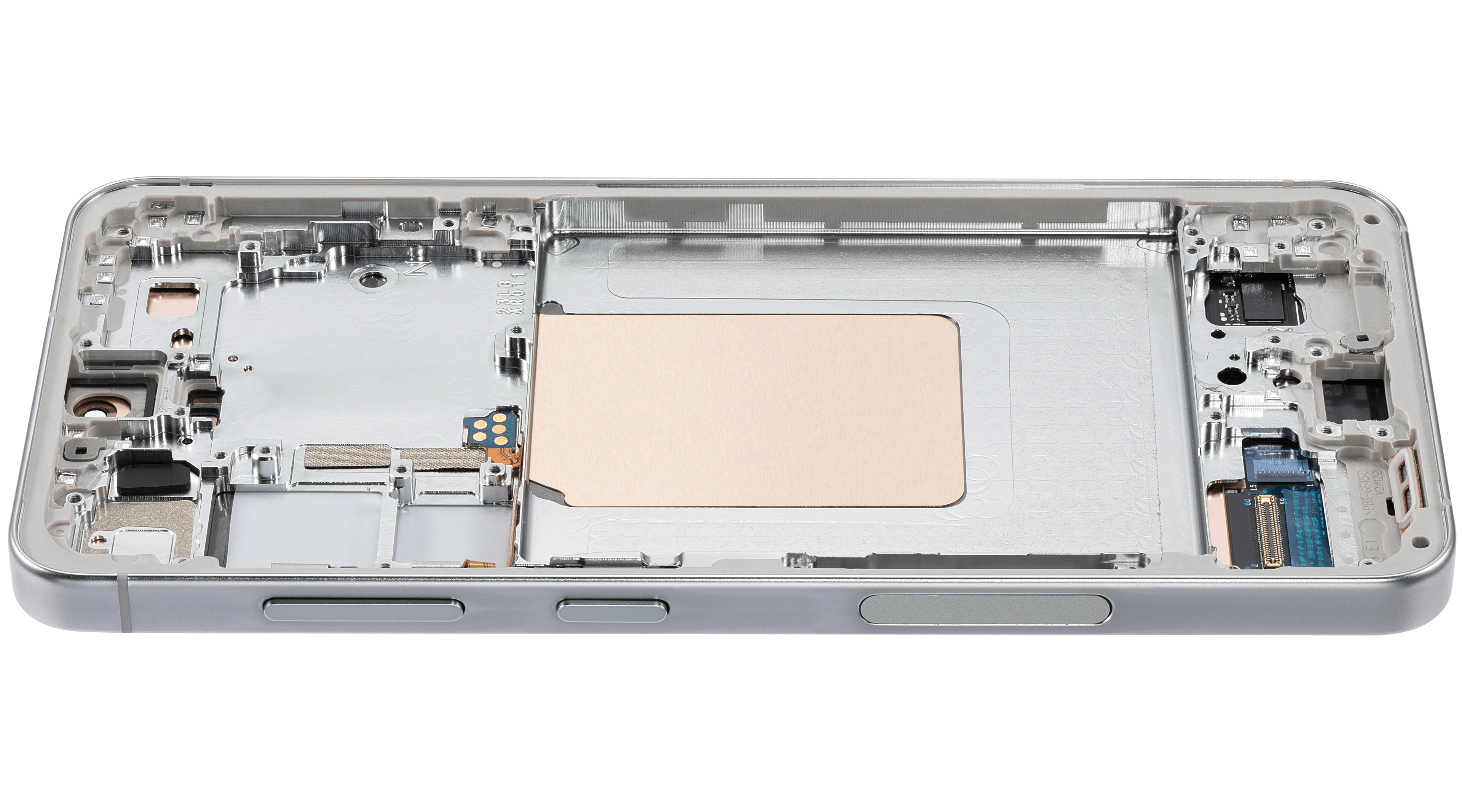 OLED-Display mit Rahmen für Samsung Galaxy S24 5G (US & Internationale Version) (Aftermarket Plus) (Jade Green)