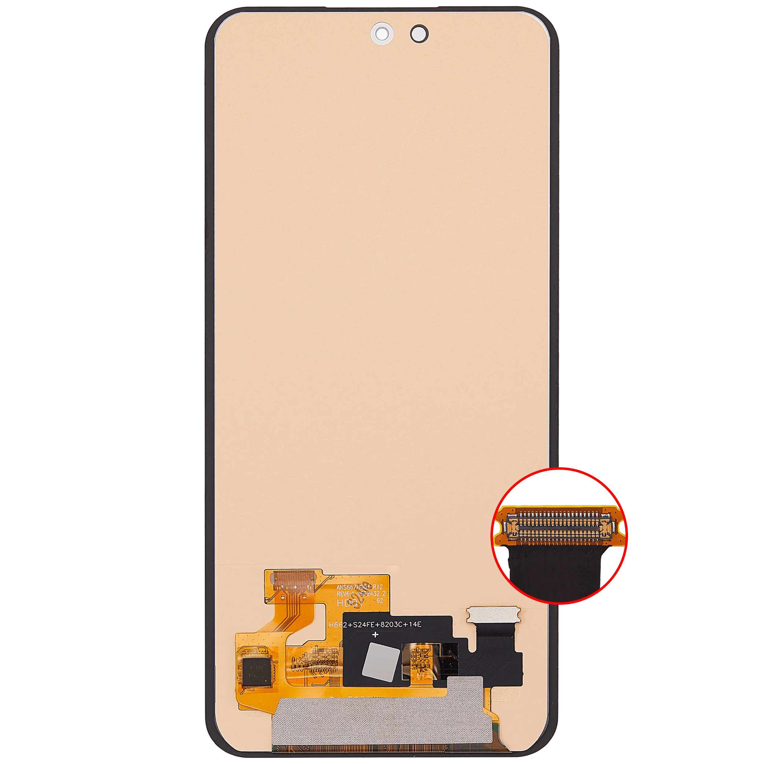 OLED-Display ohne Rahmen für Samsung Galaxy S24 FE 5G (6.62") (Aftermarket Plus) (Alle Farben)