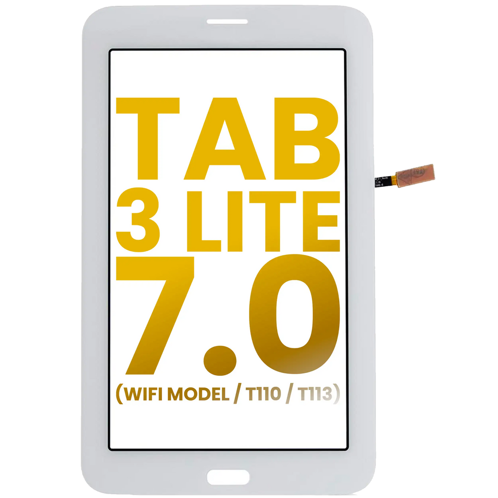 Digitizer für Samsung Galaxy Tab 3 Lite 7.0" (WiFi Model / T110 / T113) (Refurbished) (Weiß)