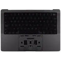 Top Case mit Akku MacBook Pro 14" A3434 Space Schwarz OEM (ANSI Thai)