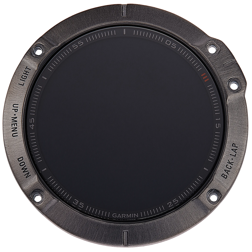 LCD-Display mit Rahmen für Garmin Fenix 6 / 6 Pro (2019) (Premium) (Schwarz)