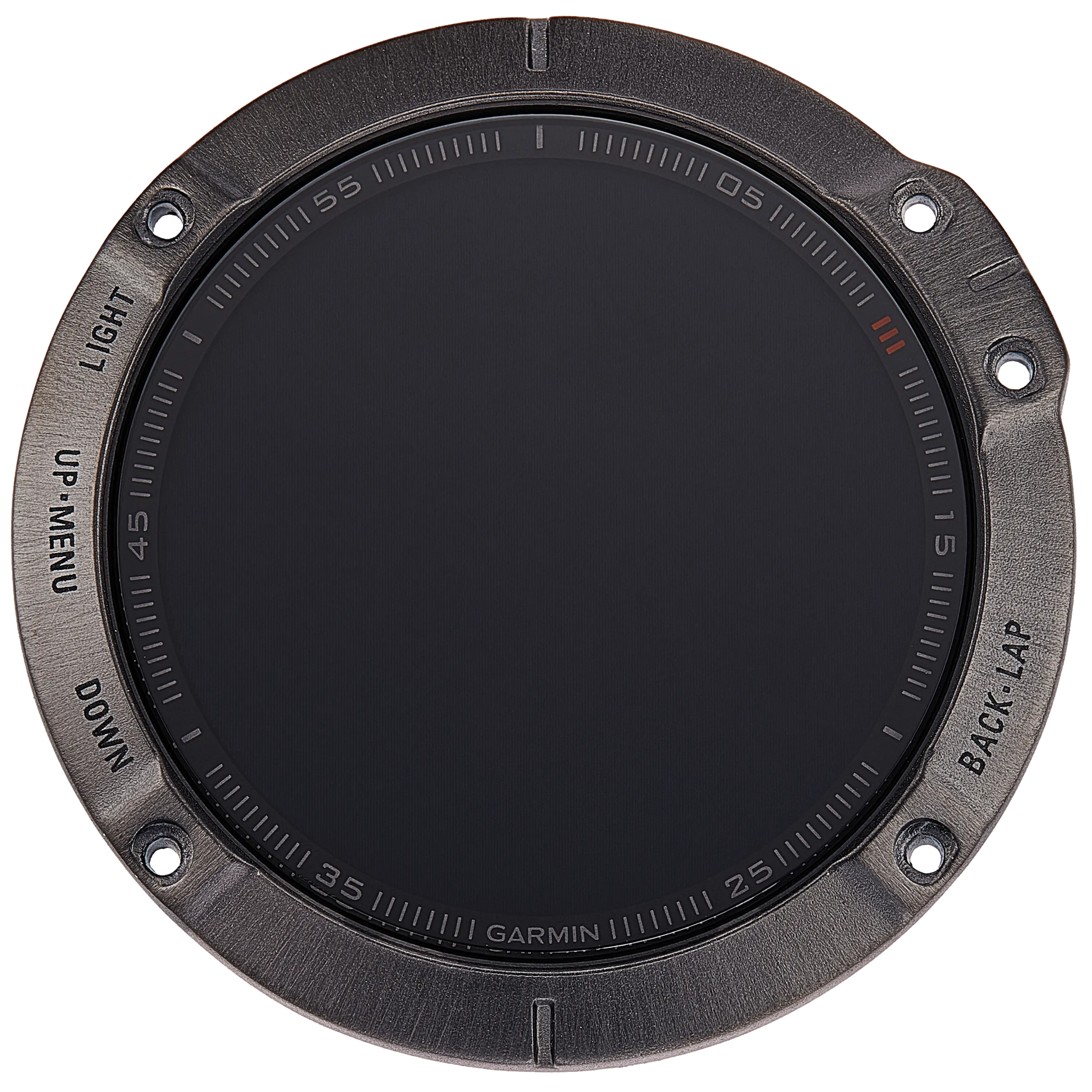 LCD-Display mit Rahmen für Garmin Fenix 6 / 6 Pro (2019) (Premium) (Schwarz)