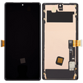 OLED-Display mit Rahmen (Without Fingerprint Sensor) für Google Pixel 6 Pro (Aftermarket Plus / 120HZ) (Alle Farben)