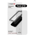 Casper Snap Temperglas Kompatibel mit iPhone 17 Pro Max (10er Pack) (AR Clear)
