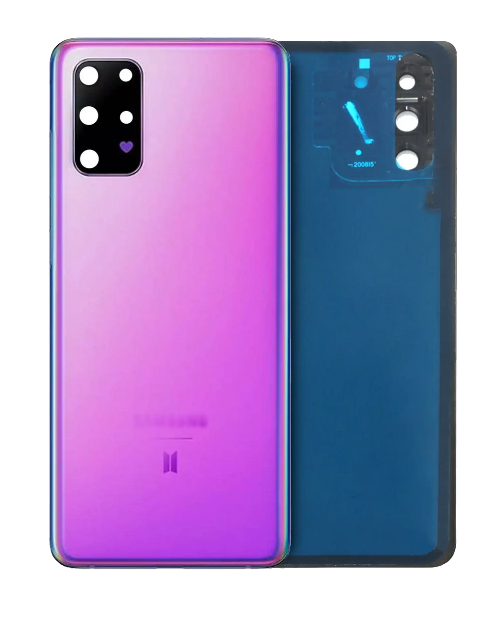 Backcover mit Kameralinse Samsung Galaxy S20 Plus BTS Service Pack Lila