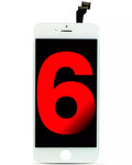 LCD-Display für iPhone 6 (Aftermarket Plus Quality: XO6) (Weiß)