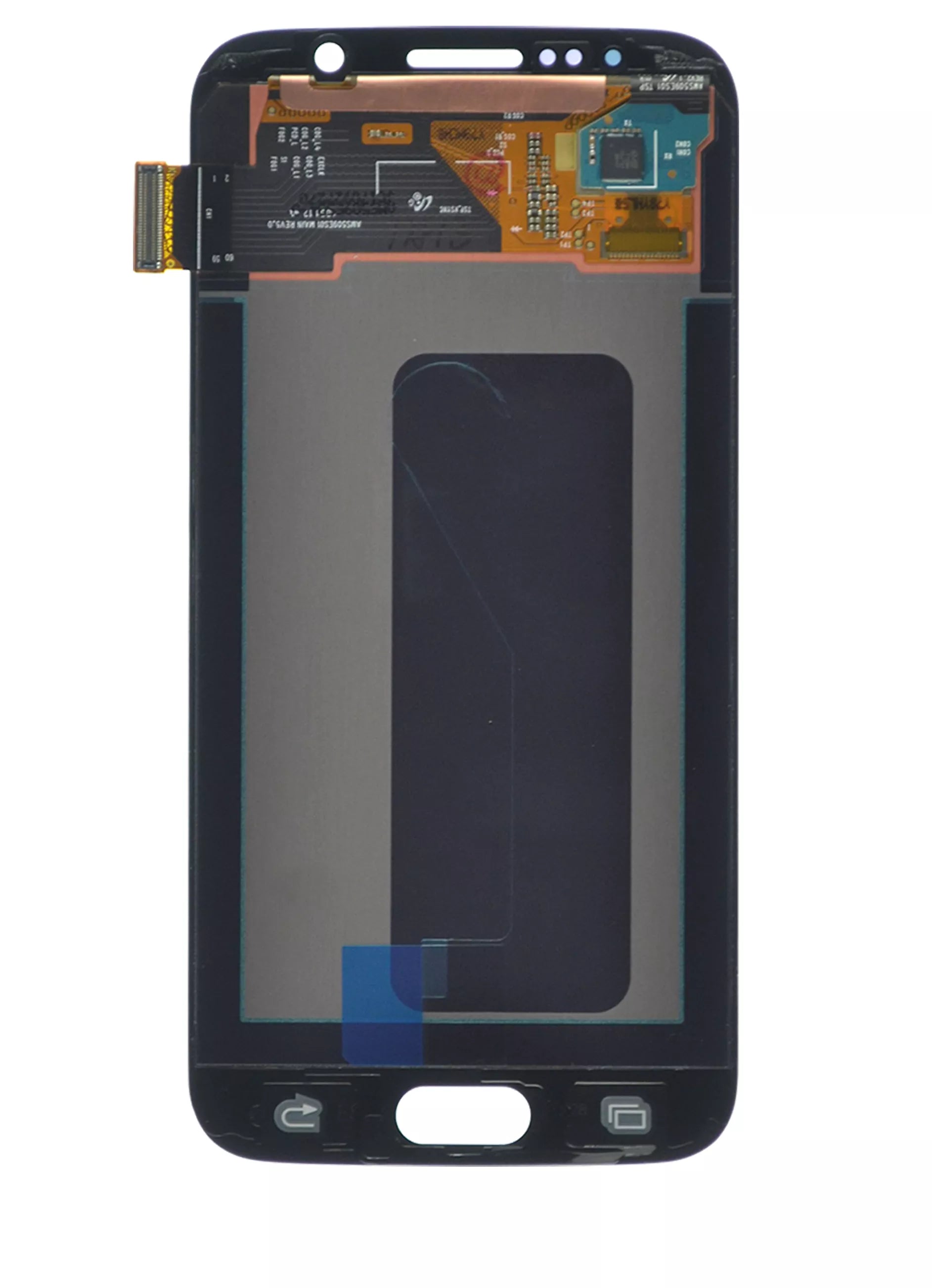 OLED-Display ohne Rahmen für Samsung Galaxy S6 (Service Pack) (Gold Platinum)