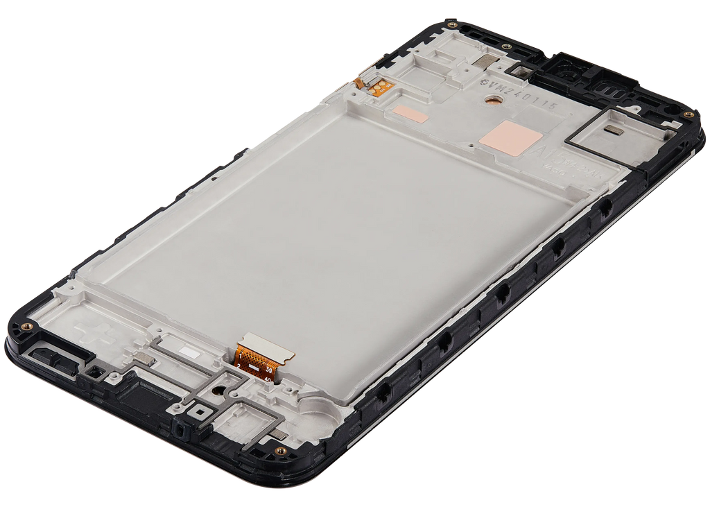OLED-Display mit Rahmen Compatible für Samsung Galaxy A15 4G (A155 / 2023) / A15 5G (A156 / 2023) (6.36")(Aftermarket Plus) (Alle Farben)