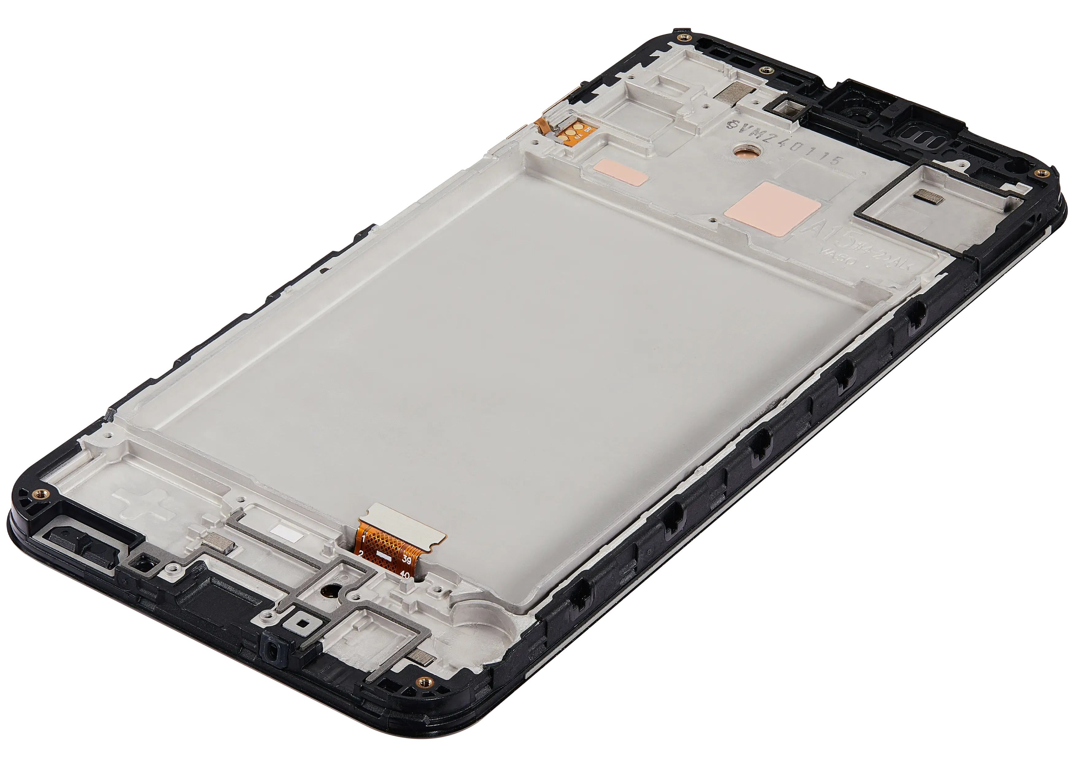 OLED-Display mit Rahmen Compatible für Samsung Galaxy A15 4G (A155 / 2023) / A15 5G (A156 / 2023) (6.36")(Aftermarket Plus) (Alle Farben)